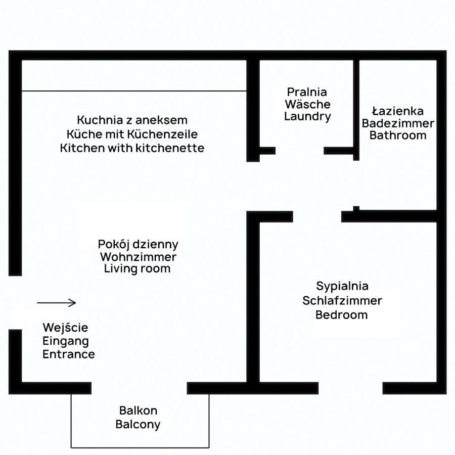 Przytulny Apartament Mickiewicza 14 4 Apartment Wielen Екстериор снимка